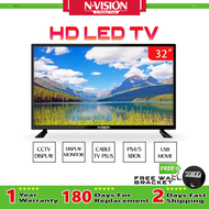 NVISION 32" HD Basic LED TV | Optional With GMA Tv  / TV Plus | Also Good for PC CCTV MONITOR Hd 720P