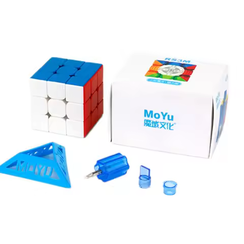 Moyu RS3M 2020 Magnetic 3x3x3 Magic Cube MF3RS3M Cubing Classroom RS3 M Magnets Puzzle Speed RS3M Cu