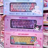 9A MINISO Sanrio My Melody Cinnamoroll Laptop Desktop Wireless Keyboard
