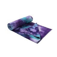 ONETWOFIT - 【陳列】紮染工藝瑜珈墊 瑜珈墊布 活性纖維 快速吸汗 雙面防滑 瑜伽鋪巾 瑜伽毯 靜音專業隔音 加大加厚加寬 男女運動健身 家用地墊 紫色杜鵑款——OT220B-D