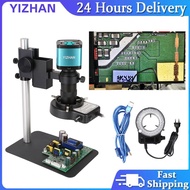 【YIZHAN】 1080 Point HDMI VGA Digital Camera For Electronic Solder 130x 38MP USB Microscope LED Camer