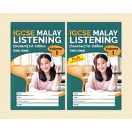 COMBO IGCSE MALAY LISTENING (TEACHER) & (STUDENT) 1st EDITION