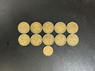 （65H年10枚大壹毫）香港硬幣英女王伊利沙伯二世 1965H年大一毫 Government of Hong Kong Coin Queen Elizabeth ll 1965H $0.1