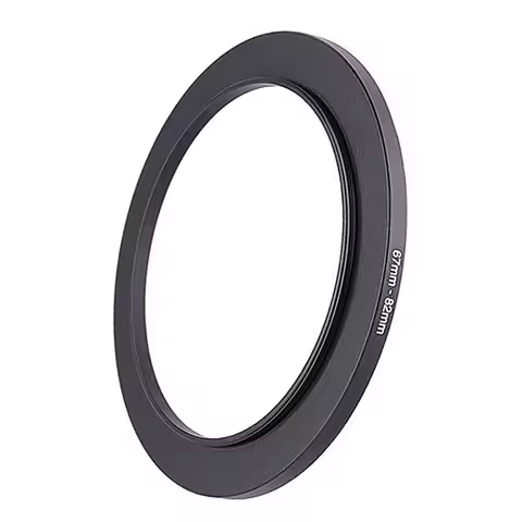 Aluminum Black Step Up Filter Ring 67mm-82mm 67-82 mm 67 to 82 Filter Adapter Lens Adapter for Canon
