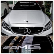 MERCEDES FRONT WINDSCREEN STICKER AMG 3INCH X 36 INCH  A45 A250CLA45 CLA200 C200 C250 C300 C43 C63 R