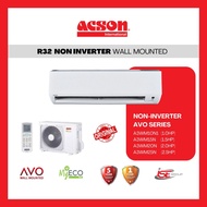 [WITHOUT INSTALLATION] ACSON R32 Air-conditioner Wall Mounted - AVO Non-Inverter Aircond A3WM/A3LC 2.5HP