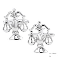 Fashion Accessories Cufflink Balance Libra Cufflink Glossy Metal Cufflink Men's French Shirt Cuff Bu