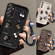 samsung a34 5g case samsung a35 5g a36 5g case coffee cup Anti-drop protective phone case BBQ