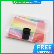 Rainbow Index File A6 Large Capacity File Mini File Pocket File