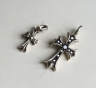 (只有 細十字 )Chrome hearts baby fat  Diamond Cross 鑽石十字