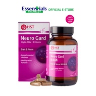 HST Medical® Neuro Gard - [Contains Gingko Biloba, Vitamin B1, B6, B12] - Support Mental Alertness