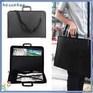 HECCEHZP 1Pcs A3 Folder Bag, Top Handle Zipper Closure A3 Drawing Board Bag, Portable Weather Resist