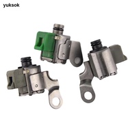[yuksok] A340E Transmission Solenoid Kit Metal Replacement Automotive for Cherokee Truck AW4 Drive S
