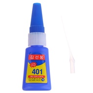 12g Liquid Super Glue 401 Gel Dính Liên Kết Mạnh Mẽ Tức Thì Cho Da DIY Craft Nhựa Caulk