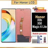 Huawei Honor X9b Honor X50 Honor Magic 6 Lite LCD+ Kit Alat Percuma Paparan Skrin Sentuh
