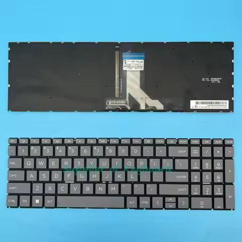 NEW English/French/Latin Spanish Keyboard For HP 15-fc 15-fc0000 15-fd 15-fd0000 250 G10, 255 G10, 2