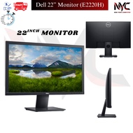 Dell E2220H 22” D Monitor 1080p 60Hz DP VGA LED Slim Anti-Glare Office Screen