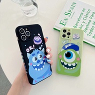 New MONSTER INC Case for A5S A7 A11K A12 A54 A53 A15 A15S A16 A17 A17K A3S A5 A9 2020 A52 A33 A55 A76 A96 A92 A74 4G/A95 A95 5G RENO 5 6 7 8 4G Softcase silicone korean Case motif ultra thin 3D printing