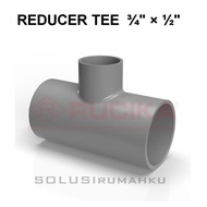 RUCIKA V TEE AW 3/4 X 1/2" / Branch 3 Reducer T 3/4 x 1/2 Vlok Tie Reducer 0.75 x 0.5