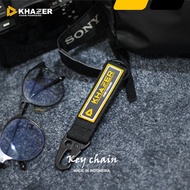 GANTUNGAN KHAZER KEYCHAIN STYLISH COOL KEYCHAIN KHAZER KEYCHAIN BLACK