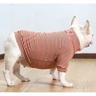 GOU-HOME Dog Clothes Pet Clothes for Bulldog Autumn Style Abrasionproof Cotton Material