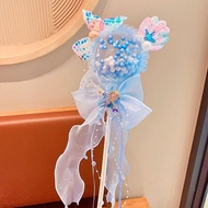 Elsa Princess Little Magic Fairy Wand Girl Wand Lolita Magic Wand Children's Fairy Wand Toy Glowing 