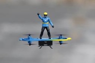 《TS同心模型》 二合一極限空中飛行滑板&amp;空中飛行傘RTF全套 紅色  (美國手)