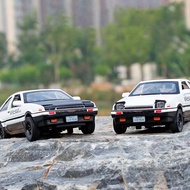 NCUMBE ของเล่นเด็กผู้ชายสุดเท่ยานพาหนะไฟเสียงเบารถลาก AE86โมเดล Initial D รถยานพาหนะรถขึ้นรูปของเล่น