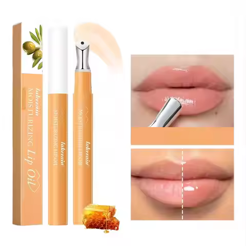 Moisturizing Lip Essence Pen, Honey Dew Lip Essence Oil, Watery Glossy Lip Gloss, Makes Lips Plump a