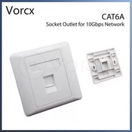VX CAT6A Socket Outlet Switch (CAT3 / CAT6 / CAT6A) 10Gbps
