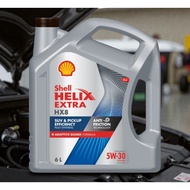 Shell helix HX8 5W-30 FULLY SYNTHETIC Engine Oil 5W30 Diesel 6 Liters Broken