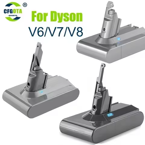 21.6V For Dyson Battery V6 V7 V8 SV09 SV11 SV10 SV12 DC59 Absolute Fluffy Animal Pro Vacuum Cleaner 