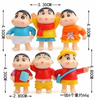 A Set of 6 Cake Baking Accessories Xiaoxin Doll School Kids Crayon Xiaoxin