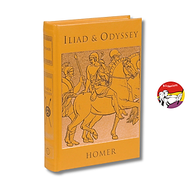 Sách - Iliad & Odyssey by Homer | Poetry / Mythology / Sử thi / Ngoại văn Bìa da cứng dát vàng