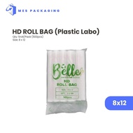 MES Hd Roll Bag Thick, Plastic Labo, Multi-Purpose Packing Bag Available sizes, 8x12 & 10x16, Plasti