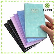 YRBWDYZDH A6 Planner Notebook, Portable Lined Pages 2027 Planner,  2027 Multicolor Weekly Planner Sc