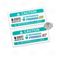 Sticker Amaran Petrol Petronas Primax RON 95 RON 97 Car Motorcycle Stickers