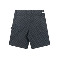 Gucci Full Body Pattern logo Shorts Five-point Pants 5-point Pants Casual Sports Pants Summer Outer 