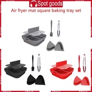 WIN Air Fryers Silicone Tray Oven Baking Tray Baking Tool Air Fryers Inserts