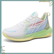 【With Spike】Summer Fashion BIG 3 Basketball Shoes For men rubber shoes student sports running shoes