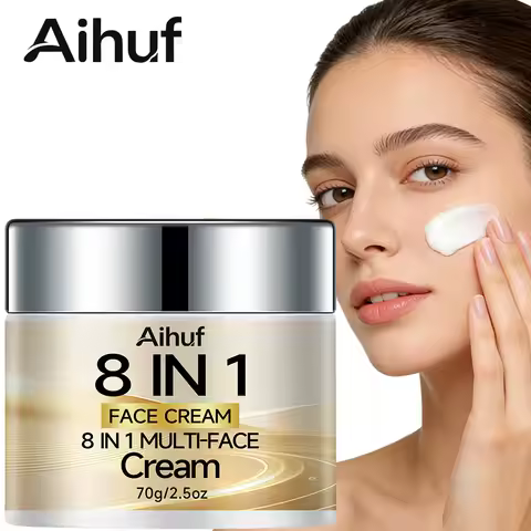 Aihuf 8-in-1 Collagen Day And Night Cream Instant 2-minute Firming 24-hour Moisturizing with Purslan