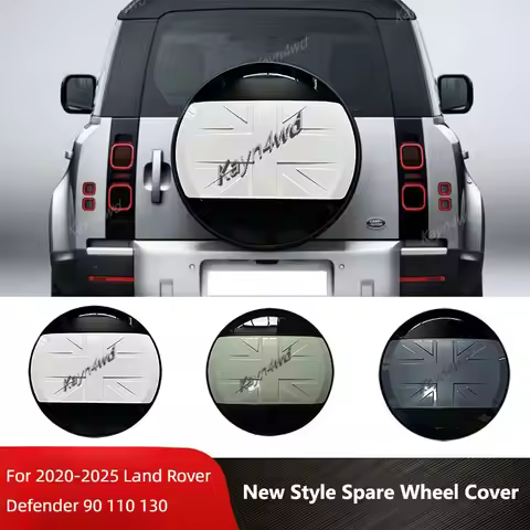 Off Road 4x4 Car Exterior Accessories ABS Spare Wheel Tire Cover Protector For 2020- 2025 Land Rover