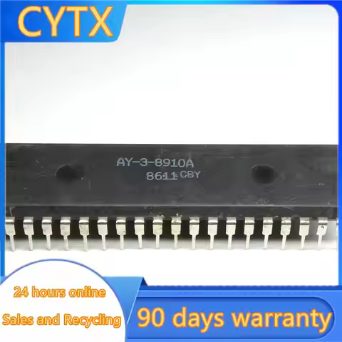 CYTX 2PCS AY 3 AY-3-8910A 8910A AY38910A AY-3-8910 DIP40 Integrated IC CHIPS 100% quality in stock