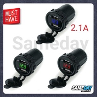 DIY 2in1 Fast Charging Car Charger Dual USB DC 12VDC 2 1A Nmax Motorcycle Car modern H7I5 Latest tre