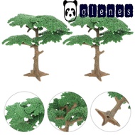 GLENES Simulation Cypress, Plastic Pine Trees Coconut Tree, Children's Toys Mini Cypress Vivid Lands