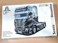 1/24 Scania R730 Streamline 4x2 Italeri #3952 Show Trucks