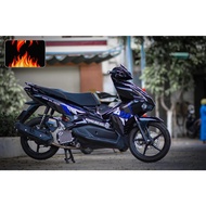 TEM RỜI ADN Special Edition xanh GP dán AirBlade AB 125 150 đen