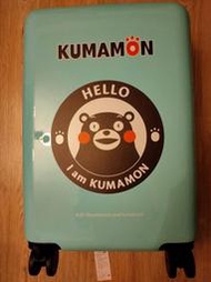 全新未拆封品 KUMAMON 熊本熊 20吋ABS+PC行李箱 旅行箱 登機箱 箱體附海關鎖 銀行刷卡禮