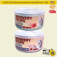 ICATS/ICAT'S Recovery Recipe Makanan Basah / Recovery Recipe Semi Liquid Wet Food - 170G