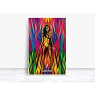 💥READY STOCK💥Wonder Woman 1984 DC Poster Gal Gadot Justice league of America Film Movies Poster Clas